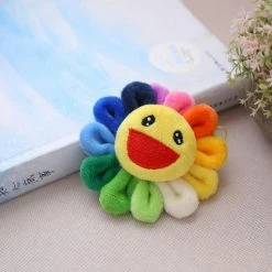 Kinky Cloth Smiling Plush Sunflower