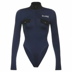 Kinky Cloth SURE Print Turtleneck Bodysuit