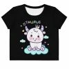 Kinky Cloth Astrology Taurus Pastel Crop Top Tee