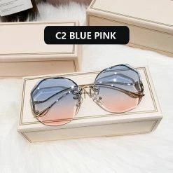 Kinky Cloth Tea Gradient Sunglasses