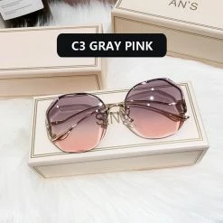Kinky Cloth Tea Gradient Sunglasses