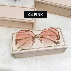 Kinky Cloth Tea Gradient Sunglasses