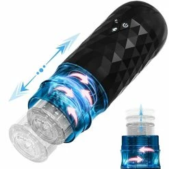 Kinky Cloth Telescopic Rotation Automatic Masturbator