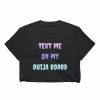 Kinky Cloth Text Me On My Ouija Board Pastel Goth Top