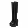 Kinky Cloth Footwear Thigh High Ultra Heels Boots