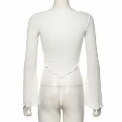 Kinky Cloth Thin Ribbed Knitted Crop Top Top & Tees 17 Kinky Cloth Thin Ribbed Knitted Crop Top Top & Tees