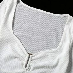 Kinky Cloth Thin Ribbed Knitted Crop Top Top & Tees 19 Kinky Cloth Thin Ribbed Knitted Crop Top Top & Tees