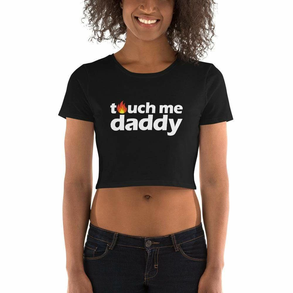 Kinky Cloth Touch Me Daddy Crop Top Tee 2 Kinky Cloth Touch Me Daddy Crop Top Tee