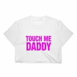 Kinky Cloth Touch Me Daddy Crop Top DDLG - Daddy / Little