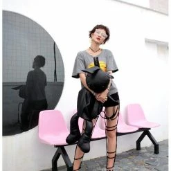 Kinky Cloth Rabbit Rag Doll Shoulder Bag Pet Play 16 Kinky Cloth Rabbit Rag Doll Shoulder Bag Pet Play