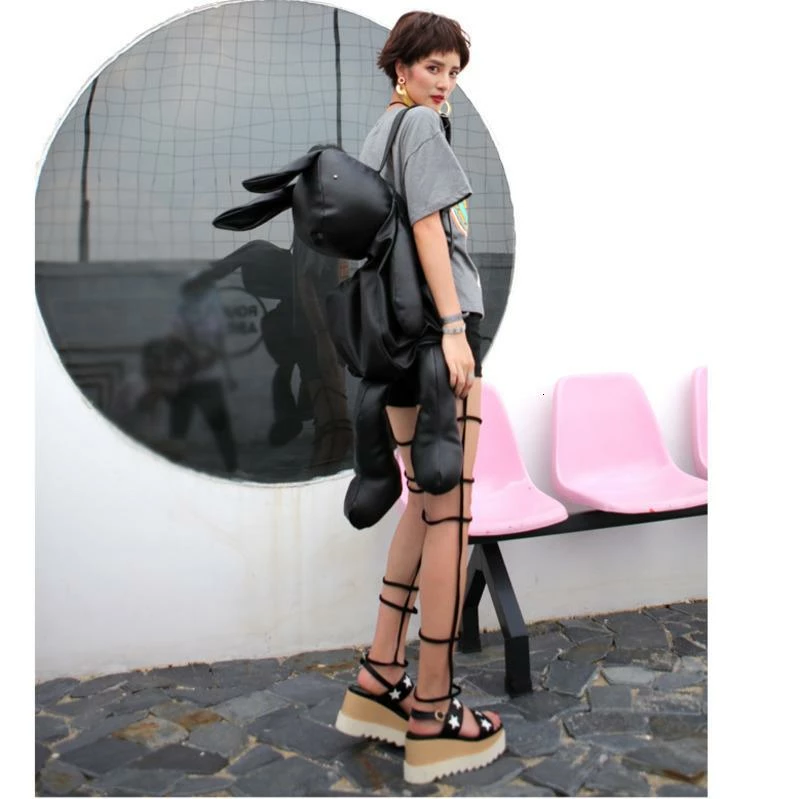 Kinky Cloth Rabbit Rag Doll Shoulder Bag Pet Play 6 Kinky Cloth Rabbit Rag Doll Shoulder Bag Pet Play