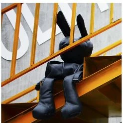 Kinky Cloth Rabbit Rag Doll Shoulder Bag Pet Play 21 Kinky Cloth Rabbit Rag Doll Shoulder Bag Pet Play