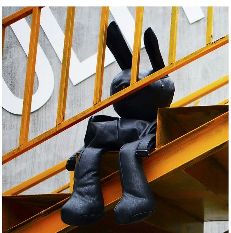 Kinky Cloth Rabbit Rag Doll Shoulder Bag Pet Play 10 Kinky Cloth Rabbit Rag Doll Shoulder Bag Pet Play