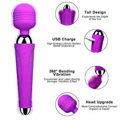 Kinky Cloth Turbo Wand Massager Dildos