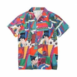 Kinky Cloth Ukiyo E Turn Down Collar Shirt