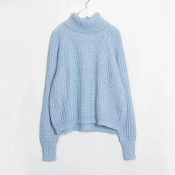 Kinky Cloth Top & Tees Turtleneck Chunky Oversized Sweater 15 Kinky Cloth Top & Tees Turtleneck Chunky Oversized Sweater
