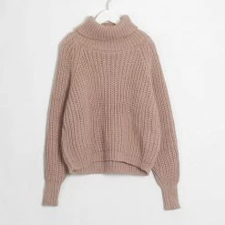 Kinky Cloth Top & Tees Turtleneck Chunky Oversized Sweater 16 Kinky Cloth Top & Tees Turtleneck Chunky Oversized Sweater