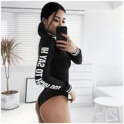 Kinky Cloth Turtleneck Too High Bodysuit