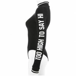 Kinky Cloth Turtleneck Too High Bodysuit