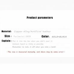 Kinky Cloth Two Way Gold Black Choker