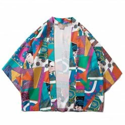 Kinky Cloth Ukiyo E Turn Down Collar Shirt