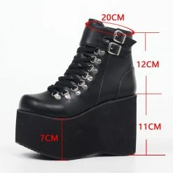 Kinky Cloth Ultra-High Heel Ankle Boots