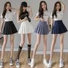 Kinky Cloth Ultra Short Pleated Slim Fit Skirt