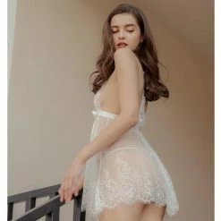 Kinky Cloth Dresses Lace Sheer Night Dress