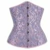 Kinky Cloth Underbust Jacquard Floral Corset