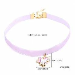 Kinky Cloth ABDL - Adult Baby Unicorn Choker