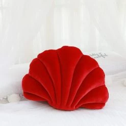 Kinky Cloth Velvet Seashell Pillow 24 Kinky Cloth Velvet Seashell Pillow