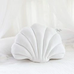 Kinky Cloth Velvet Seashell Pillow 22 Kinky Cloth Velvet Seashell Pillow