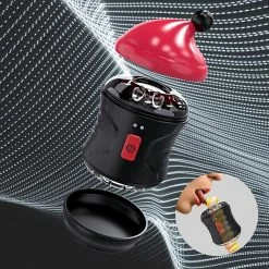 Kinky Cloth Vibrating Automatic Open-Ended Masturbator