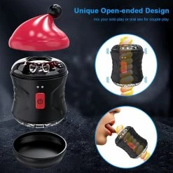 Kinky Cloth Vibrating Automatic Open-Ended Masturbator