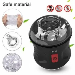 Kinky Cloth Vibrating Automatic Open-Ended Masturbator