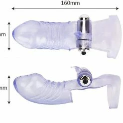 Kinky Cloth Vibrating Finger Sleeve Massager Vibrators