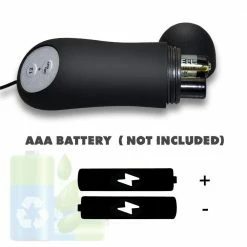 Kinky Cloth Vibrator Beads 12 Mode Prostate Massager Vibrating Plug Anal Beads