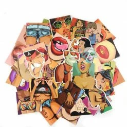 Kinky Cloth Vice Girls Stickers 47pcs