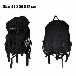 Kinky Cloth Backpacks & Bags Vintage Canvas Hip Hop Backpack
