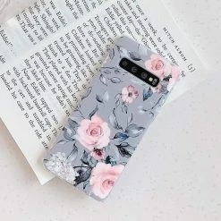 Kinky Cloth Under $20 Vintage Flower Leaf Samsung Case