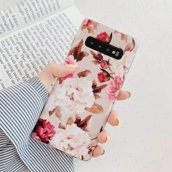 Kinky Cloth Under $20 Vintage Flower Leaf Samsung Case