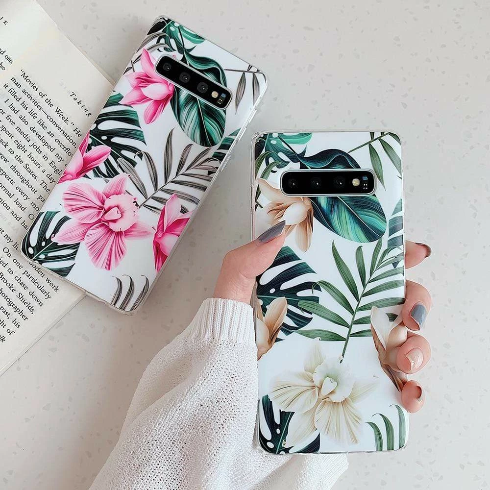 Kinky Cloth Flower Leaf Ring Holder Samsung Case Under $20 6 Kinky Cloth Flower Leaf Ring Holder Samsung Case Under $20