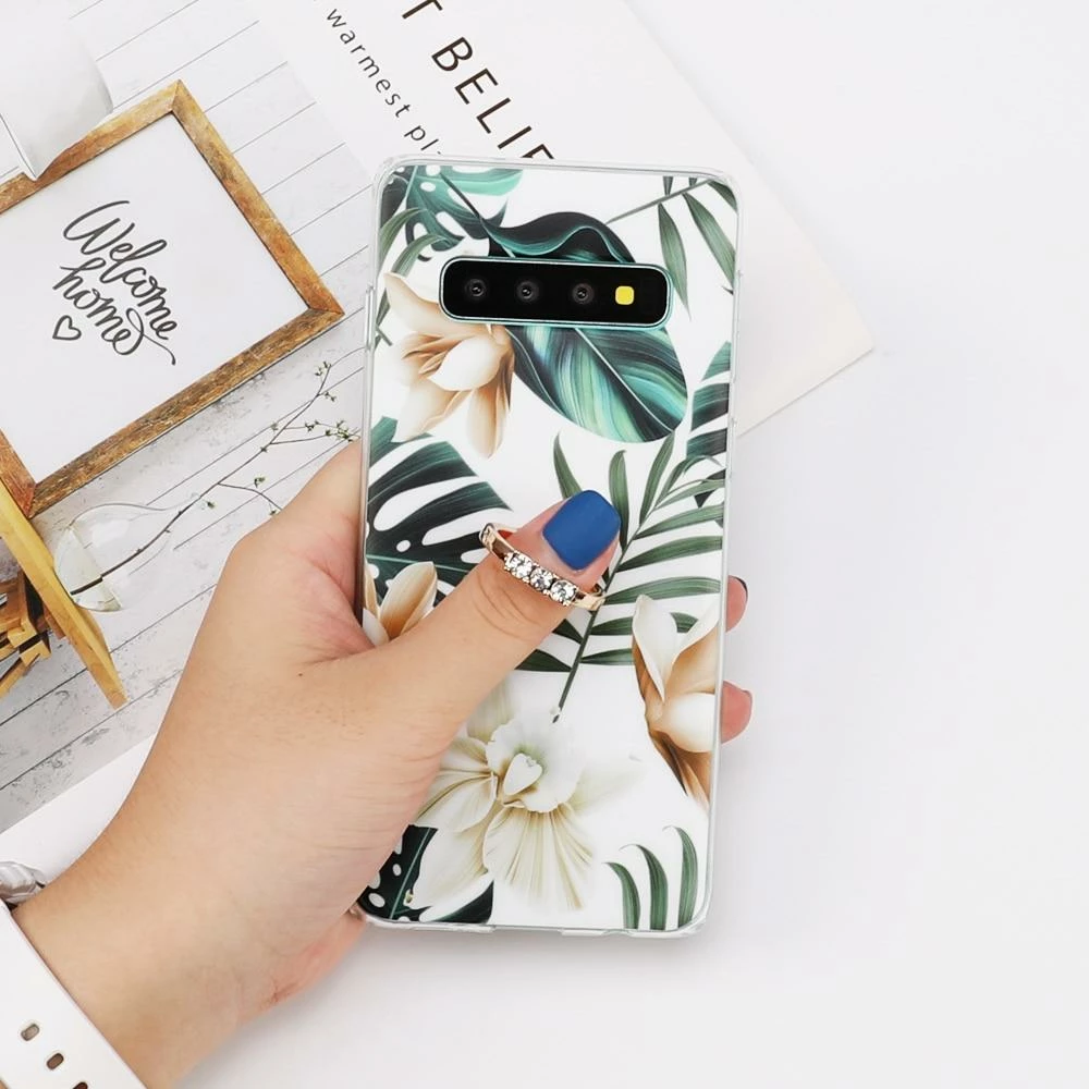 Kinky Cloth Flower Leaf Ring Holder Samsung Case Under $20 8 Kinky Cloth Flower Leaf Ring Holder Samsung Case Under $20