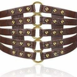 Kinky Cloth Under $20 Vintage Metal Ring 5 Straps Belt
