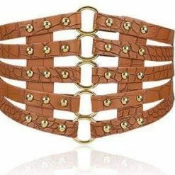 Kinky Cloth Under $20 Vintage Metal Ring 5 Straps Belt