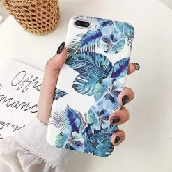 Kinky Cloth Phone Cases Vintage Pressed Flower Matte IPhone Case