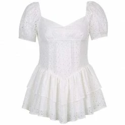 Kinky Cloth Dresses Vintage Puff Sleeve Dress