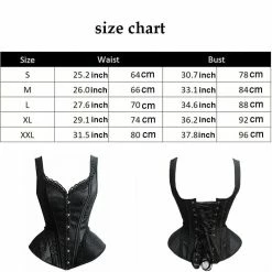 Kinky Cloth Vintage Satin Lace Corset