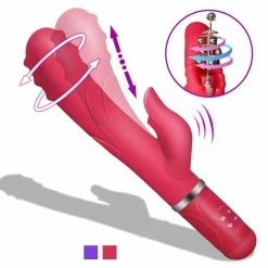 Kinky Cloth Clit Vibrators Wild Wabbit Multi Speeds G-spot And Clitoris Vibrator