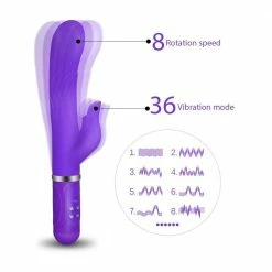 Kinky Cloth Clit Vibrators Wild Wabbit Multi Speeds G-spot And Clitoris Vibrator